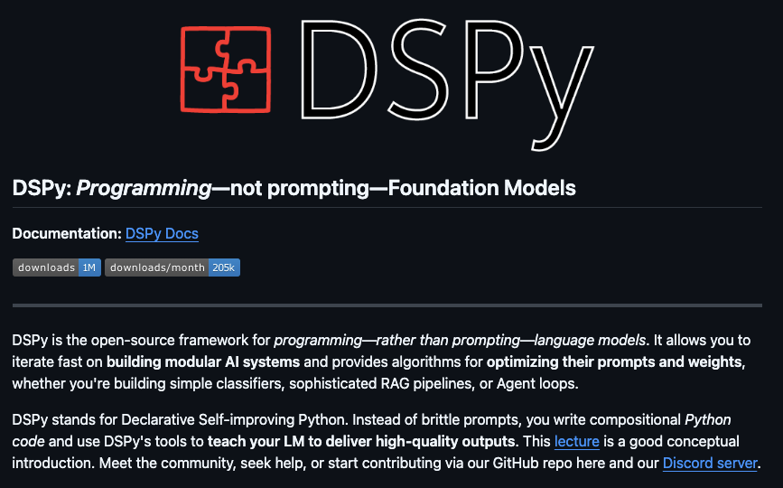 mdancho84's tweet image. Stop Prompting LLMs. 
Start Programming LLMs.

Introducing DSPy by Stanford NLP. 

This is why you need to learn it: