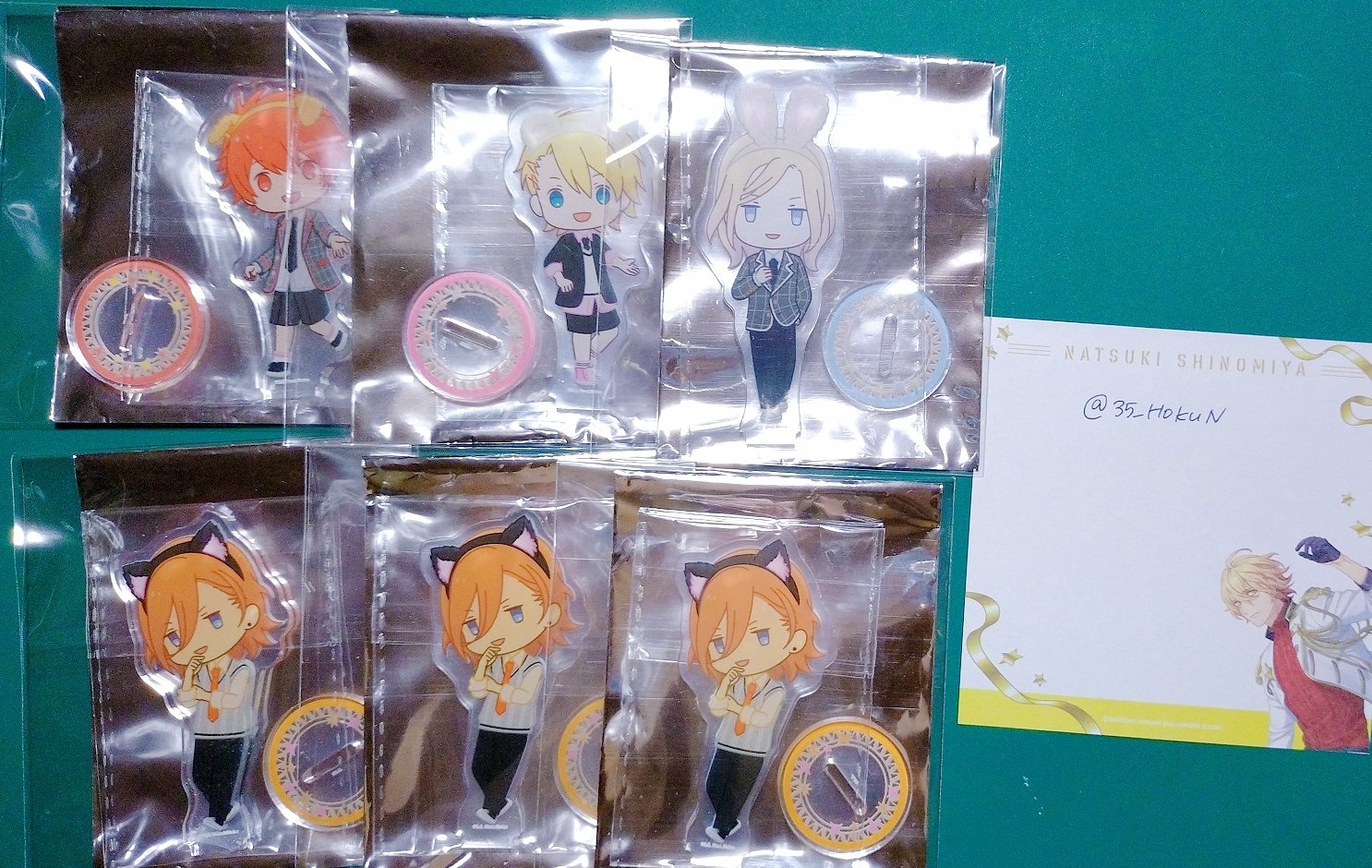 うたプリ BGS FDD メモ帳 アクスタ ステッカー 特典 ショルダーレン真斗 うたプリ BGS FDD メモ帳 アクスタ ステッカー 特典 ショルダー