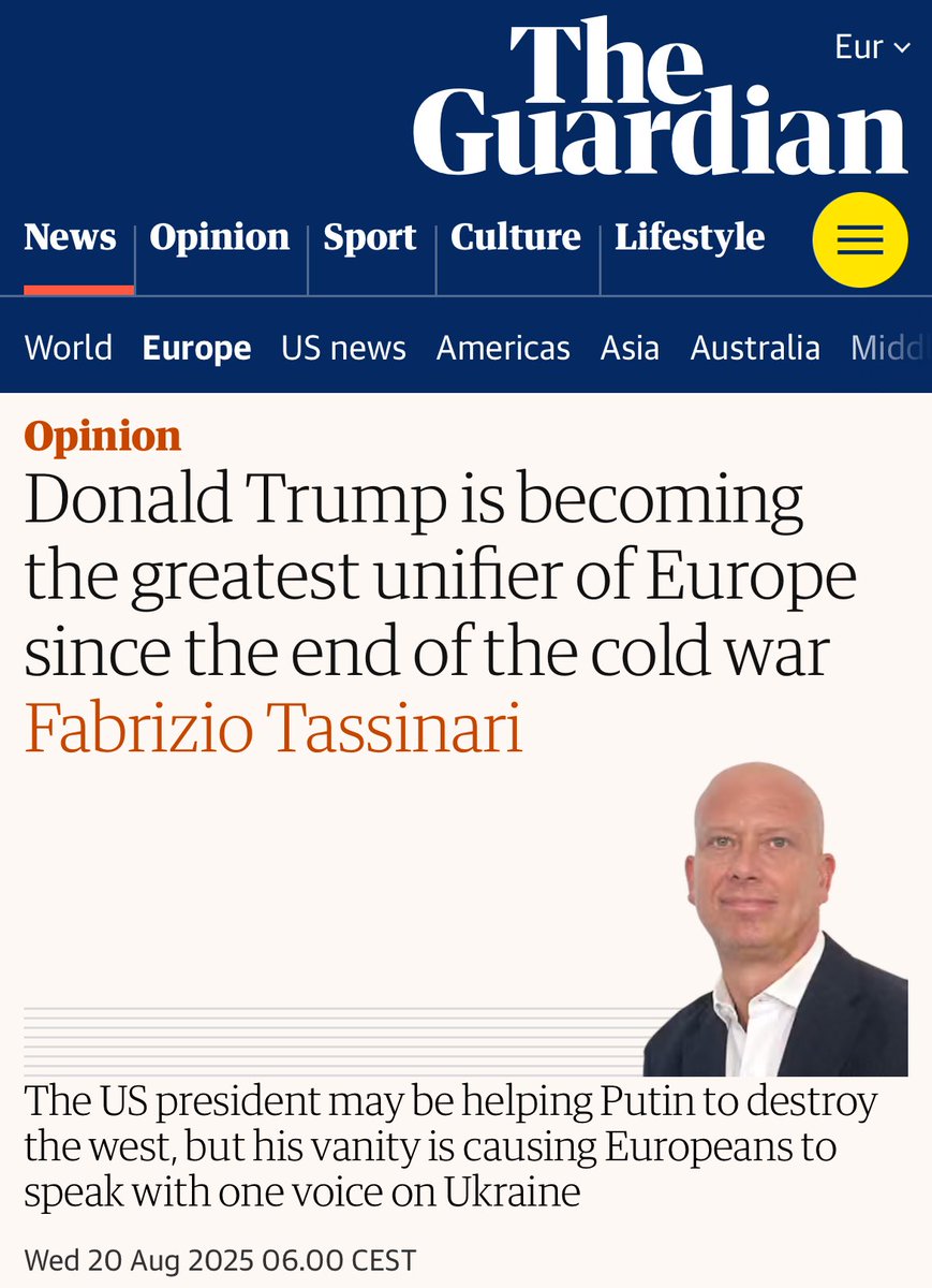 Irrespective of its outcome, the  Washington summit showed that Europe still needs the  “Other” to shape its identity. My (debut) take in the <a href="/guardian/">The Guardian</a>.