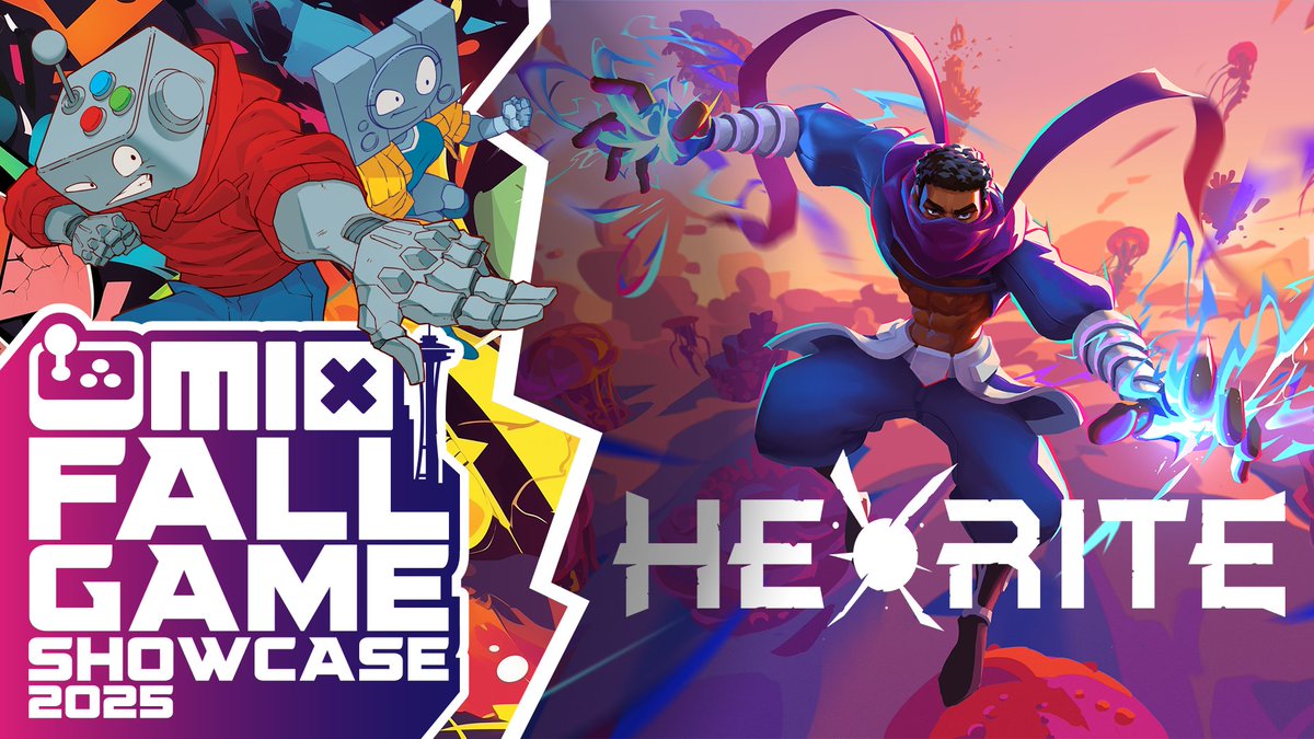 Catch the all-new gameplay trailer for Hexrite at <a href="/indieexchange/">Media Indie Exchange</a> 's Fall Showcase on August 29! 🤖

Get ready for an action-packed montage of striking spells, bizarre characters and otherworldly realms! 🪄

Ending with a special announcement.. 👀 
🗓️August 29th, 9AM PT/6PM CET