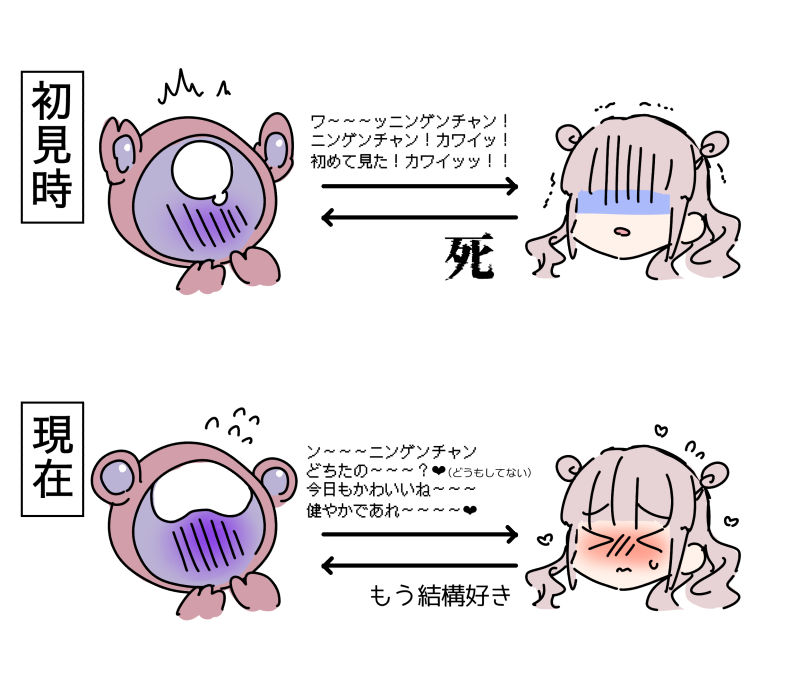 お互いの愛情の種類が違うのいいよね… 