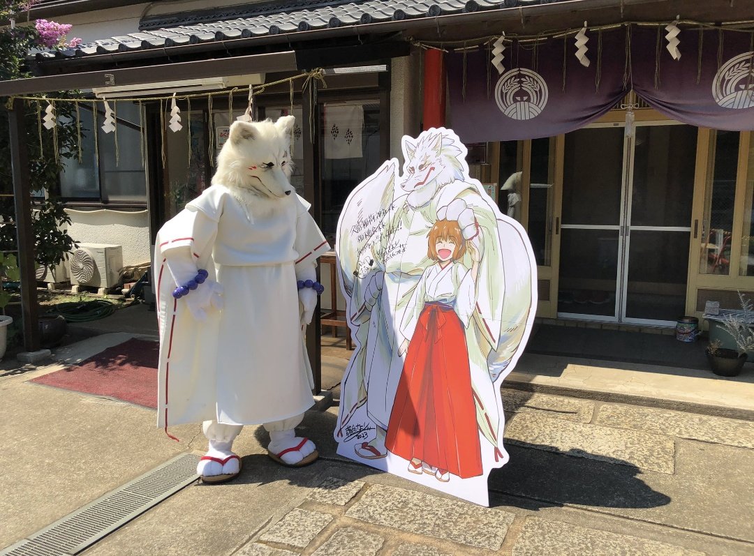 キャラクターの居る風景って、よく考えると物凄くレアなんだよなぁ