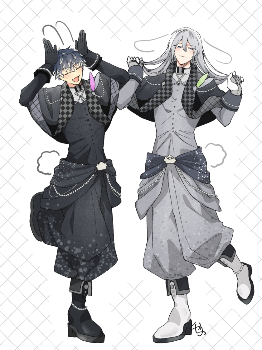 新衣装のシルエットｳｻﾁｬﾝすぎる🐰🐰