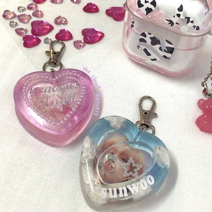 The Cloud Dancers | custom resin charms tweet media