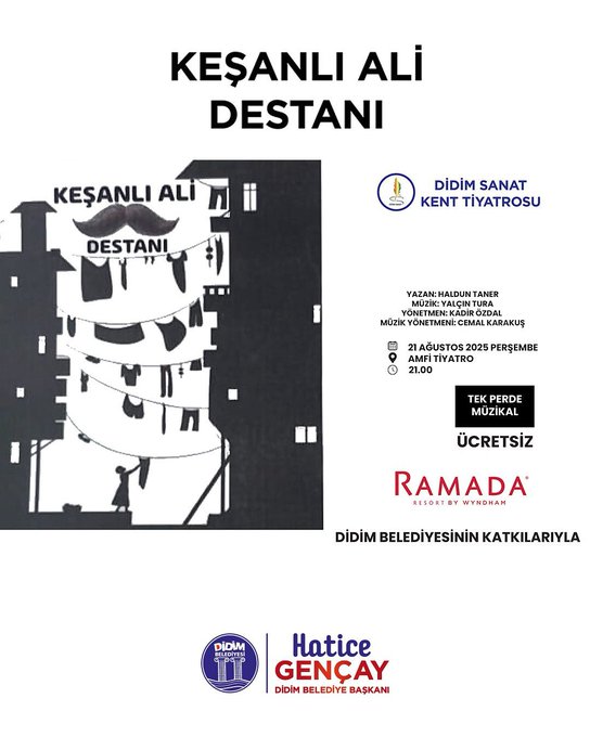 Didim’de Tiyatro Gecesi