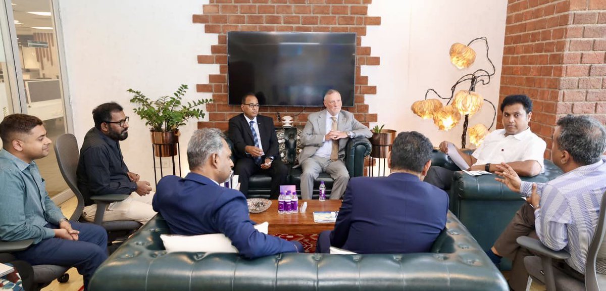 Dr. T R B Rajaa (@trbrajaa) on Twitter photo Come what may, we must keep moving forward !🙏🏾
Sectoral GCCs are the way to go for Tamil Nadu !
At <a href="/Guidance_TN/">Guidance Tamil Nadu</a> this afternoon, I had the opportunity to meet with senior leadership from Expeditors International, a Fortune 500 global logistics and supply chain leader Come what may, we must keep moving forward !🙏🏾
Sectoral GCCs are the way to go for Tamil Nadu !
At <a href="/Guidance_TN/">Guidance Tamil Nadu</a> this afternoon, I had the opportunity to meet with senior leadership from Expeditors International, a Fortune 500 global logistics and supply chain leader