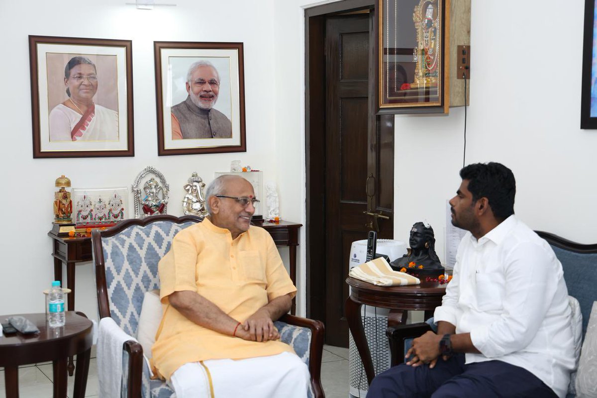 K.Annamalai (@annamalai_k) on Twitter photo Truly delighted that Thiru <a href="/CPRGuv/">CP Radhakrishnan</a> avl filed his nomination for the post of Vice President of India in Delhi today, accompanied by our Hon PM Thiru <a href="/narendramodi/">Narendra Modi</a> avl, Hon HM Thiru <a href="/AmitShah/">Amit Shah</a> avl, other senior leaders of <a href="/BJP4India/">BJP</a>, and leaders of the NDA.
This is a proud moment, Truly delighted that Thiru <a href="/CPRGuv/">CP Radhakrishnan</a> avl filed his nomination for the post of Vice President of India in Delhi today, accompanied by our Hon PM Thiru <a href="/narendramodi/">Narendra Modi</a> avl, Hon HM Thiru <a href="/AmitShah/">Amit Shah</a> avl, other senior leaders of <a href="/BJP4India/">BJP</a>, and leaders of the NDA.
This is a proud moment,