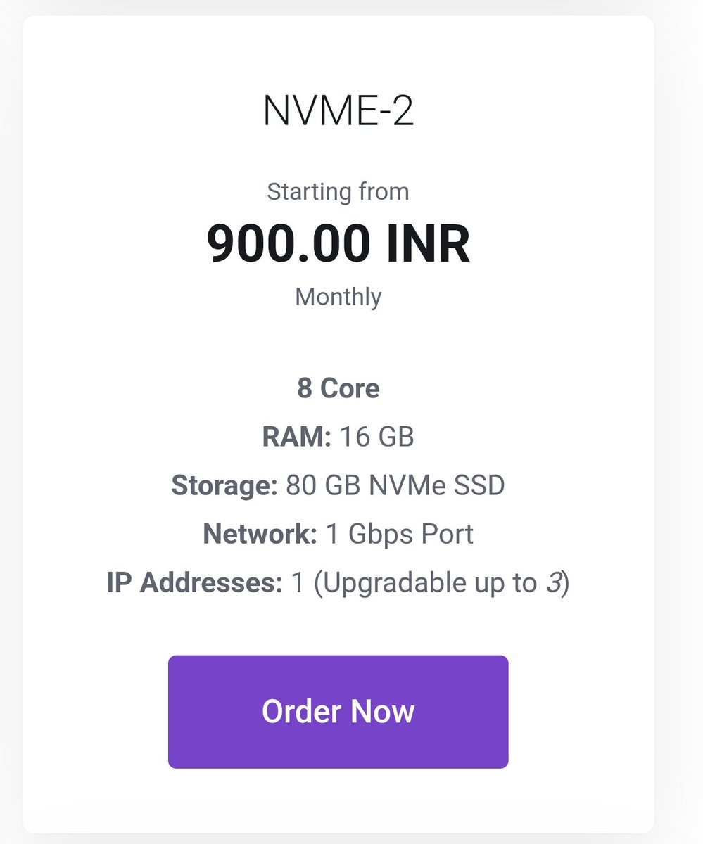 3X Powerhost VPS GIVEAWAY 🎁 

How To Participate 👇

Follow <a href="/armaanbhat201/">Kind Crypto</a> 
LIKE ❤️ 
Repost ⚡
Tag 2 Friends in Comments 
Join : t.me/kind_cr

Let's Go <a href="/GiveRep/">GiveRep</a> 🚀