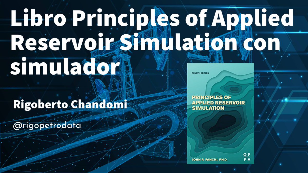 ChandomiVazquez's tweet photo. Acabo de publicar un video corto en el que muestro cómo utilizar el simulador IFLOW, una herramienta educativa que acompaña al libro de simulación de yacimientos de John R. Fanchi.

🎥 Mira el video completo aquí: https://t.co/aKtOIAr2z3 https://t.co/lSJRaXv1f1