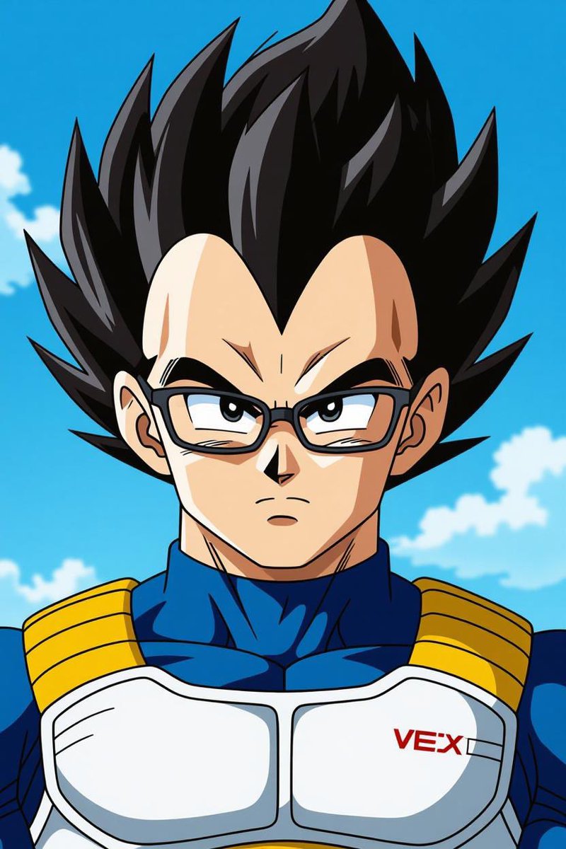 Smart Vegeta by <a href="/grok/">Grok</a> Imagine 😎✨