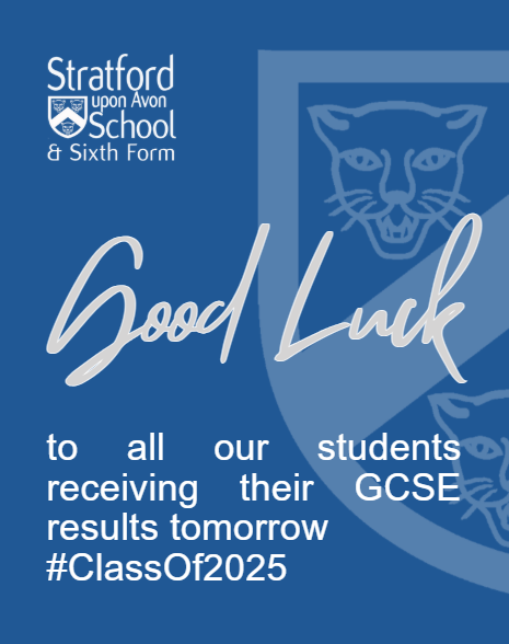 StraUponAvonSch's tweet image. Best of luck tomorrow to our GCSE students. The Exams Office is open from 8am - 12noon, info on school&apos;s website. We&apos;re looking forward to seeing many of you in school from 9 - 10am. Please remember to walk in as the 🚗🅿 is currently a building site #GCSEs2025 #SuASCommunity