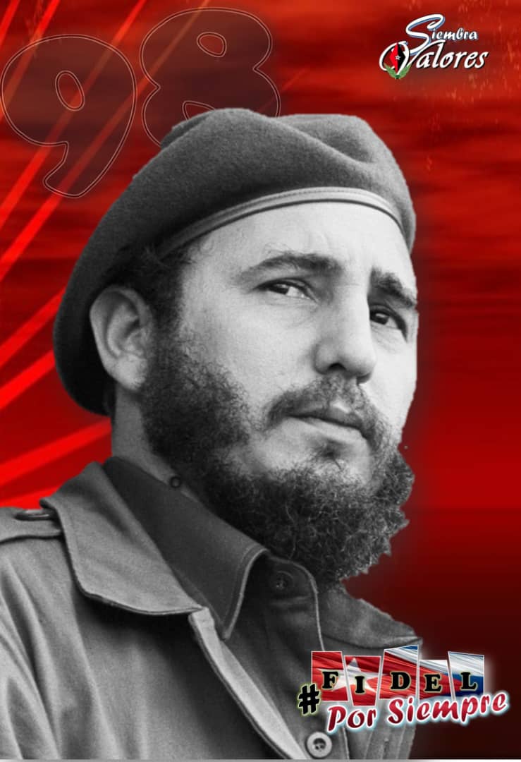 #100AñosConFidel
Va este agosto en veinte días
Caluroso porque abraza
Temperatura y disfraza
Que este sol de mediodías
Recarga las energías
Cuando resiste el calor
Da pruebas que trae amor
Por las fechas que atesora 
Sigue agosto que enamora
De un mes que sabe a valor
#Cuba 🇨🇺❤️