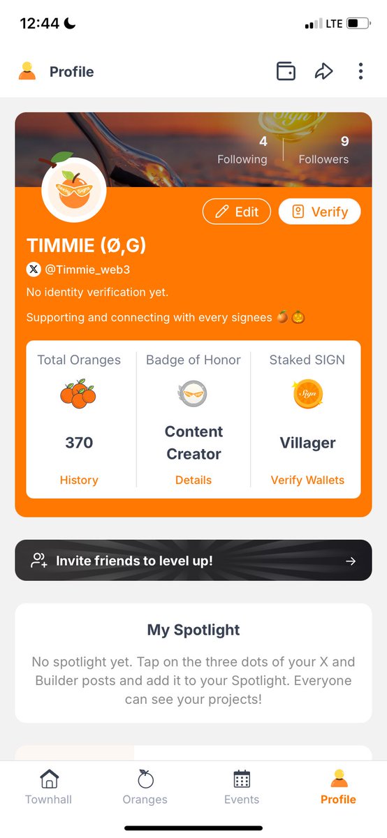 The Orange Dynasty SuperApp is live 🟠🍊

It’s finally here.
Your townhall. Your network. Your stage.
A place where builders, creators, and supporters come together.
Thanks <a href="/sign/">Sign 🧡👀</a> for making this happen.

➠ <a href="/sign/">Sign 🧡👀</a> SuperApp lets you connect with builders, creators, and supporters.