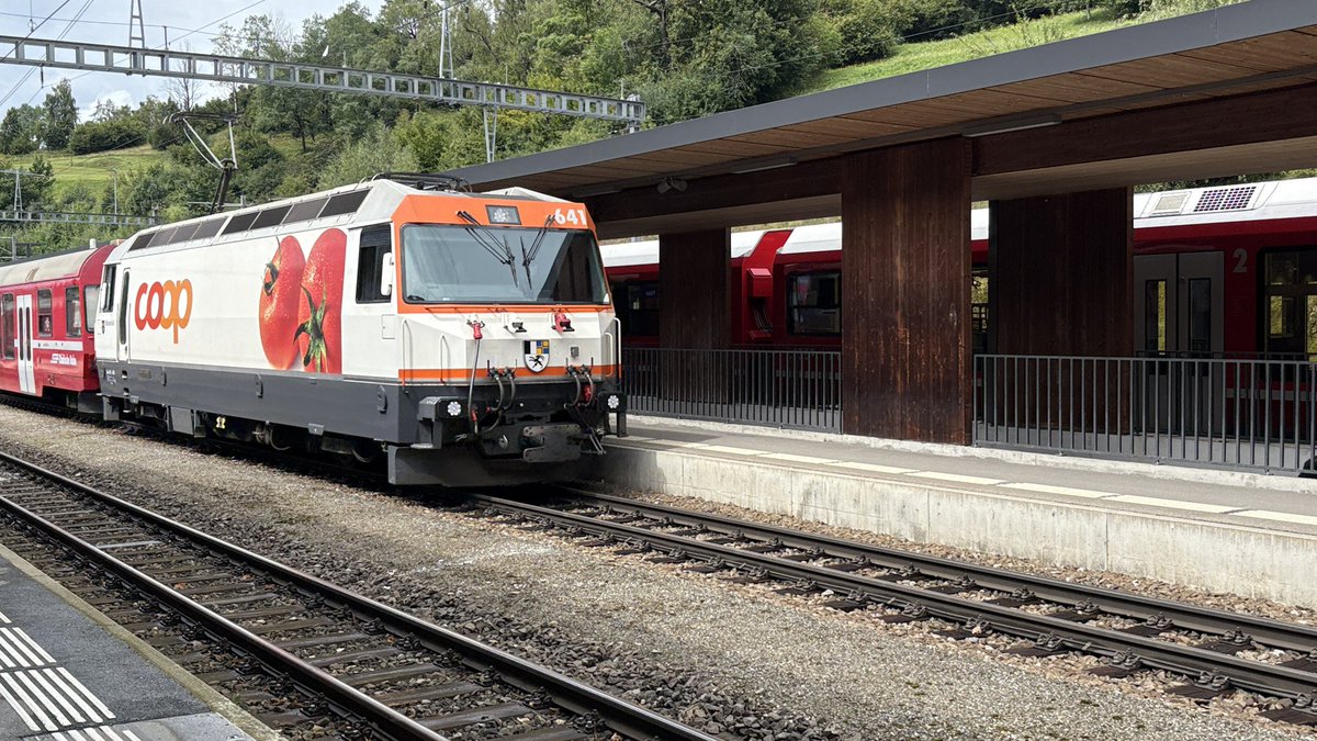 Coop Loki der #RHB in #Filisur