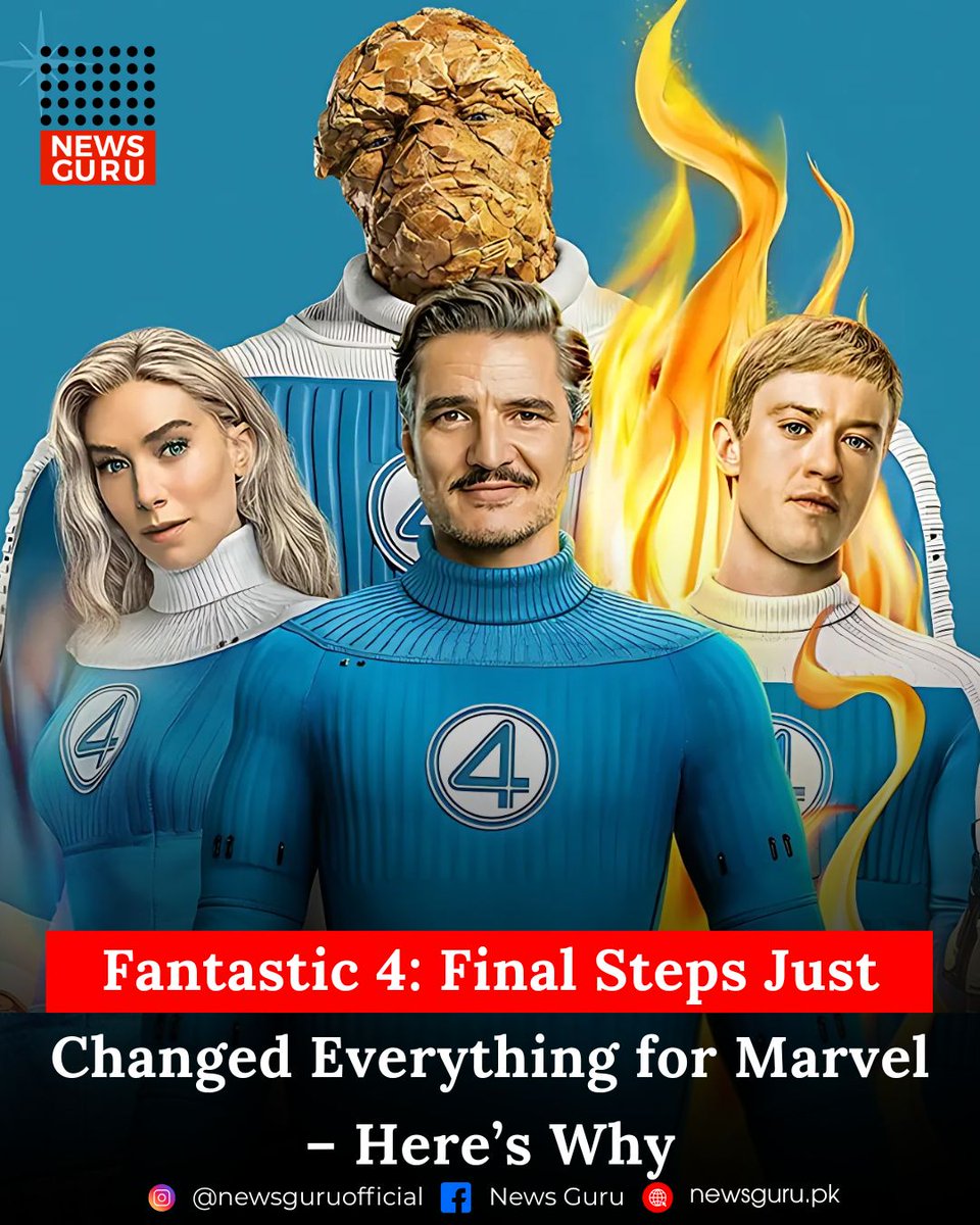 newsgurupk's tweet image. Fantastic 4: Final Steps Just Changed Everything for Marvel – Here’s Why

Read more: newsguru.pk/opinion/fantas…

#NewsGuru #Fantastic4 #FinalSteps #MarvelCinematicUniverse #MCU #Superheroes #MarvelMovies