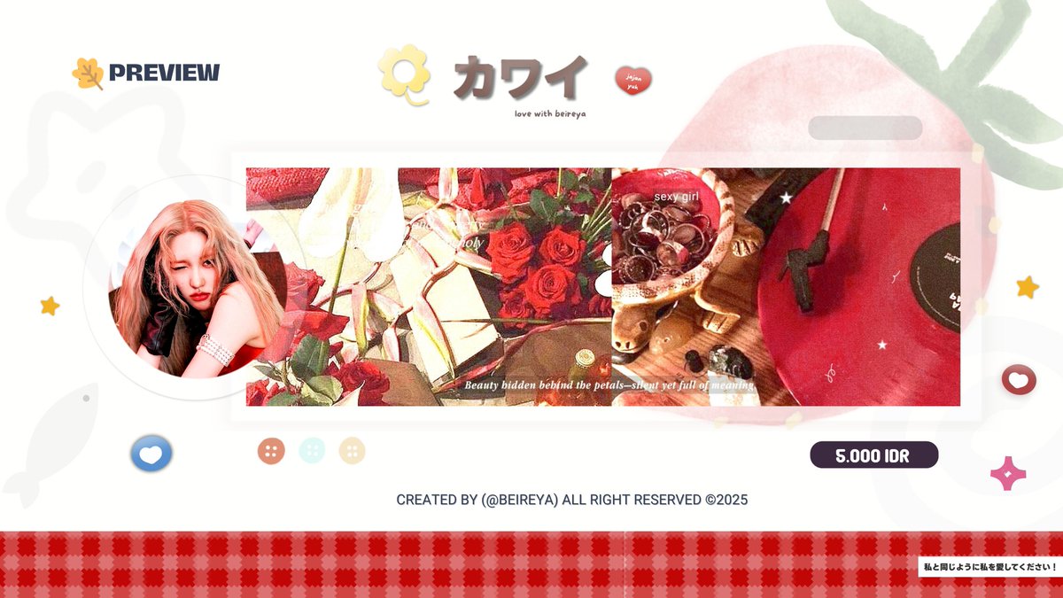 Hello, Help repost ya.. ? Thank you~!! 🎀 

aku ada bawa layout readystock wonyoung, rei, &amp; gaeul yang bisa di jemput sekarang melalui dm ya.

🤗 mt@ after dm please

#zonauang