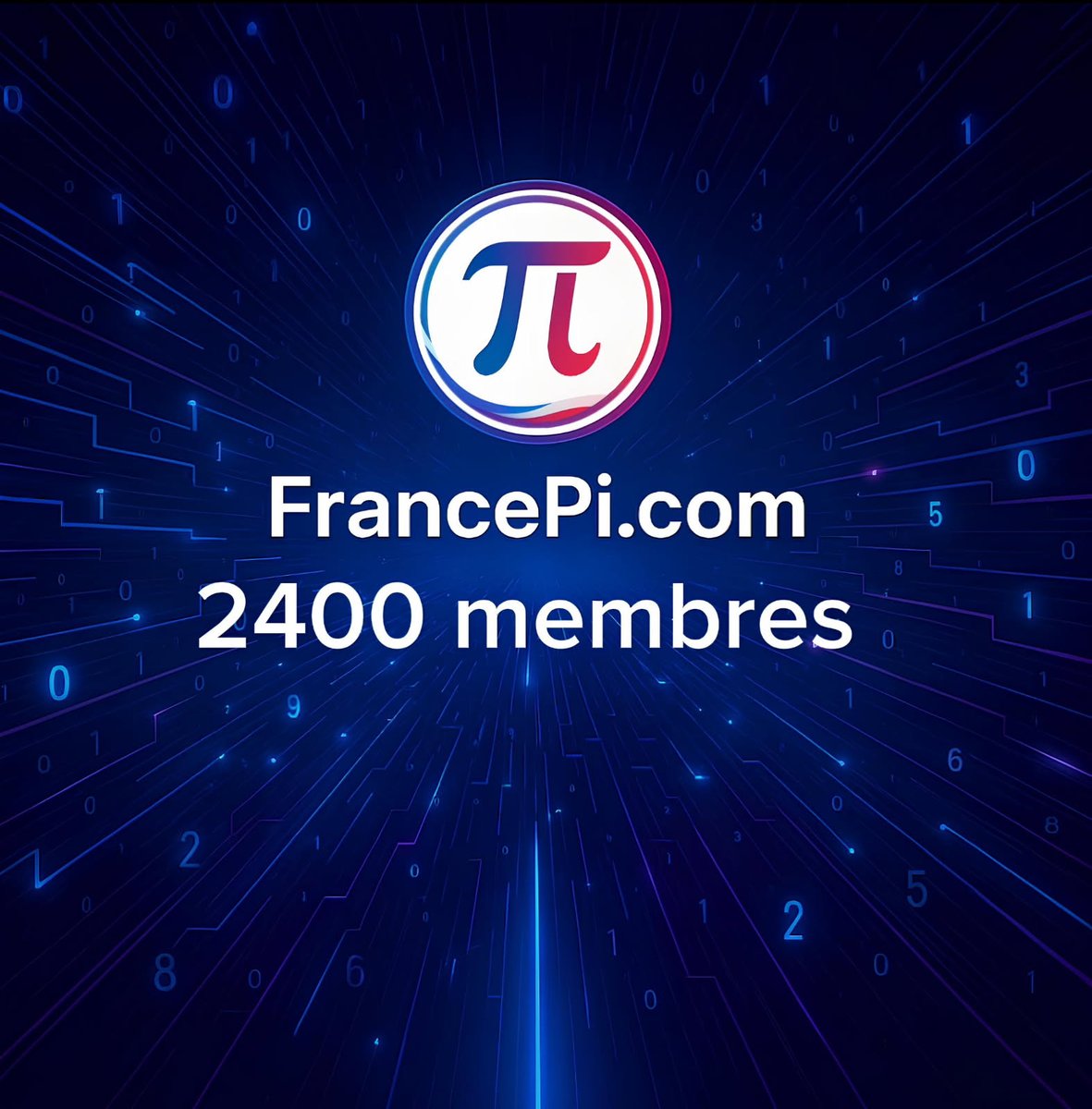 Pifaucetfrance's tweet photo. 🚀 La course aux 2400 membres est lancée sur https://t.co/ejehbYl2oU : plus que 25 inscrits avant l’objectif 🎯
Francepi continue de se structurer 💪
Déjà + de 5500 PI échangés entre membres sur la plateforme 🔄🔥
#pinewtork #pi #bitcoin #francepi #BTC https://t.co/4xeTs9Mm8B