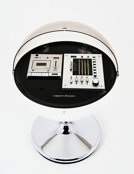 The iconic Vision 2000 HiFi system from Rosita Designed by Thilo