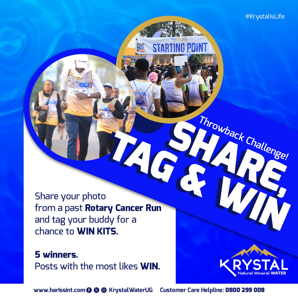 Ready, set… let’s throw it back!

Have you been part of the Rotary Cancer Run before? Relive the moment &amp; win a running kit for you and your buddy!