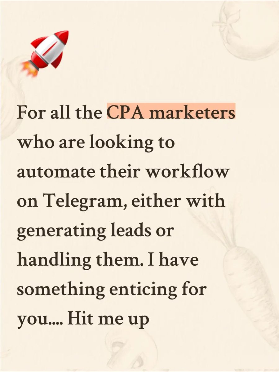 VinVal_x's tweet photo. #Telegram #telegrambot #cpamarketing #PerthSanta https://t.co/o0IFBClzky