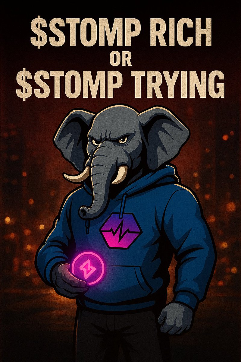 STOMP (@stomponpulse) on Twitter photo Some chase bulls 🐂
Some fear bears 🐻
But the herd knows… it’s 🐘 season.
💥 $STOMP RICH OR $STOMP TRYING 💥
This isn’t just a coin. It’s a movement.
It’s a stampede. 🚀🌕
But it seems like every pulse guy out there will make it, am I right? <a href="/LibertySwapFi/">Liberty Swap 🦚 Direct Buy Pressure™️THINK BIGGER</a>
#STOMP Some chase bulls 🐂
Some fear bears 🐻
But the herd knows… it’s 🐘 season.
💥 $STOMP RICH OR $STOMP TRYING 💥
This isn’t just a coin. It’s a movement.
It’s a stampede. 🚀🌕
But it seems like every pulse guy out there will make it, am I right? <a href="/LibertySwapFi/">Liberty Swap 🦚 Direct Buy Pressure™️THINK BIGGER</a>
#STOMP