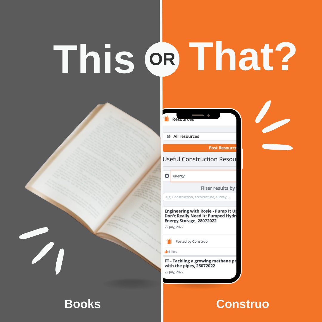 Construonetwork's tweet image. Books are brilliant, but they don’t talk back 📚 

When you’ve got a construction question, books can give you the theory… but Construo gives you answers. From real people. With real experience. In real time.

construo.io

#Construo #ConstructionLearning #RealAnswers