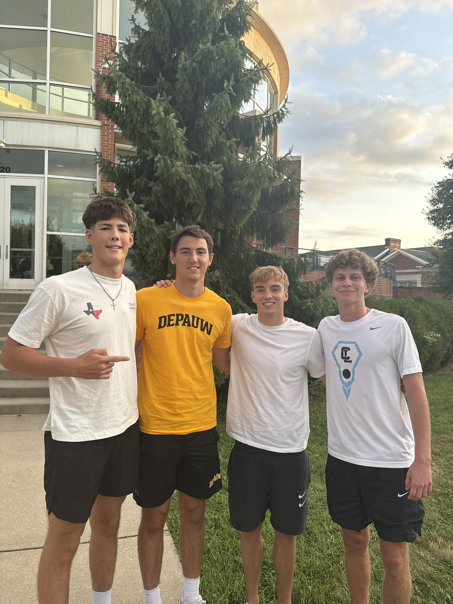 DePauw Basketball (@depauw_mbb) on Twitter photo Today <a href="/DePauwU/">DePauw University</a> begins its 188th year of changing lives. These 4 freshmen have decided to start their journey with us and in 4 years their lives will be forever changed. We wish them, and all our students, a great year (and a great season)! GO TIGERS!! #TigerPride Today <a href="/DePauwU/">DePauw University</a> begins its 188th year of changing lives. These 4 freshmen have decided to start their journey with us and in 4 years their lives will be forever changed. We wish them, and all our students, a great year (and a great season)! GO TIGERS!! #TigerPride