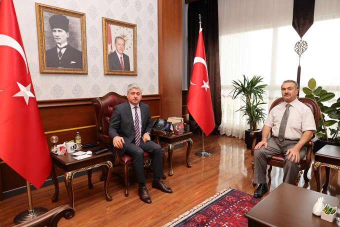 Sakarya Valisi Rahmi Doğan, Ömer Demir’i Kabul Etti