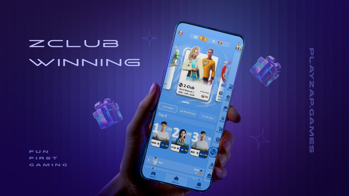 PlayZap Games offers weekly rewards to the top players on Z Club! 🏆 The more PvP matches you play, the higher you climb on the leaderboard.

⚔️ 20+ game varieties, pick your favorite, dominate your lane, and rise to the top. (LB resets every week) 

💸 Let your skills pay you