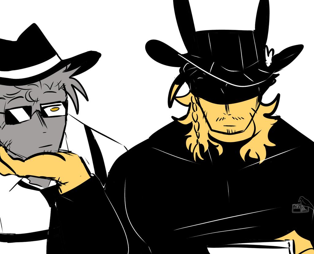 kage_kasai's tweet photo. They pmo💥💥
#Forsaken #doublefedora https://t.co/LTZiJaZyra