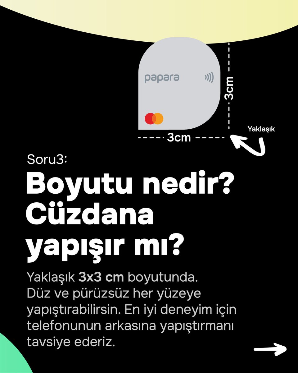 Sen sordun, biz yanıtladık. 😎 Papara Sticker Card ile ilgili merak ettiklerinin hepsi #StickerTalks'ta! #BankaDeğilPapara #Papara