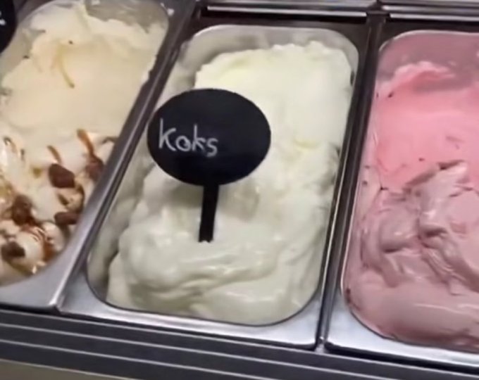 Die Eisverkäufer versuchen mittlerweile alles, um ihre horrenden Preise zu rechtfertigen. 😤