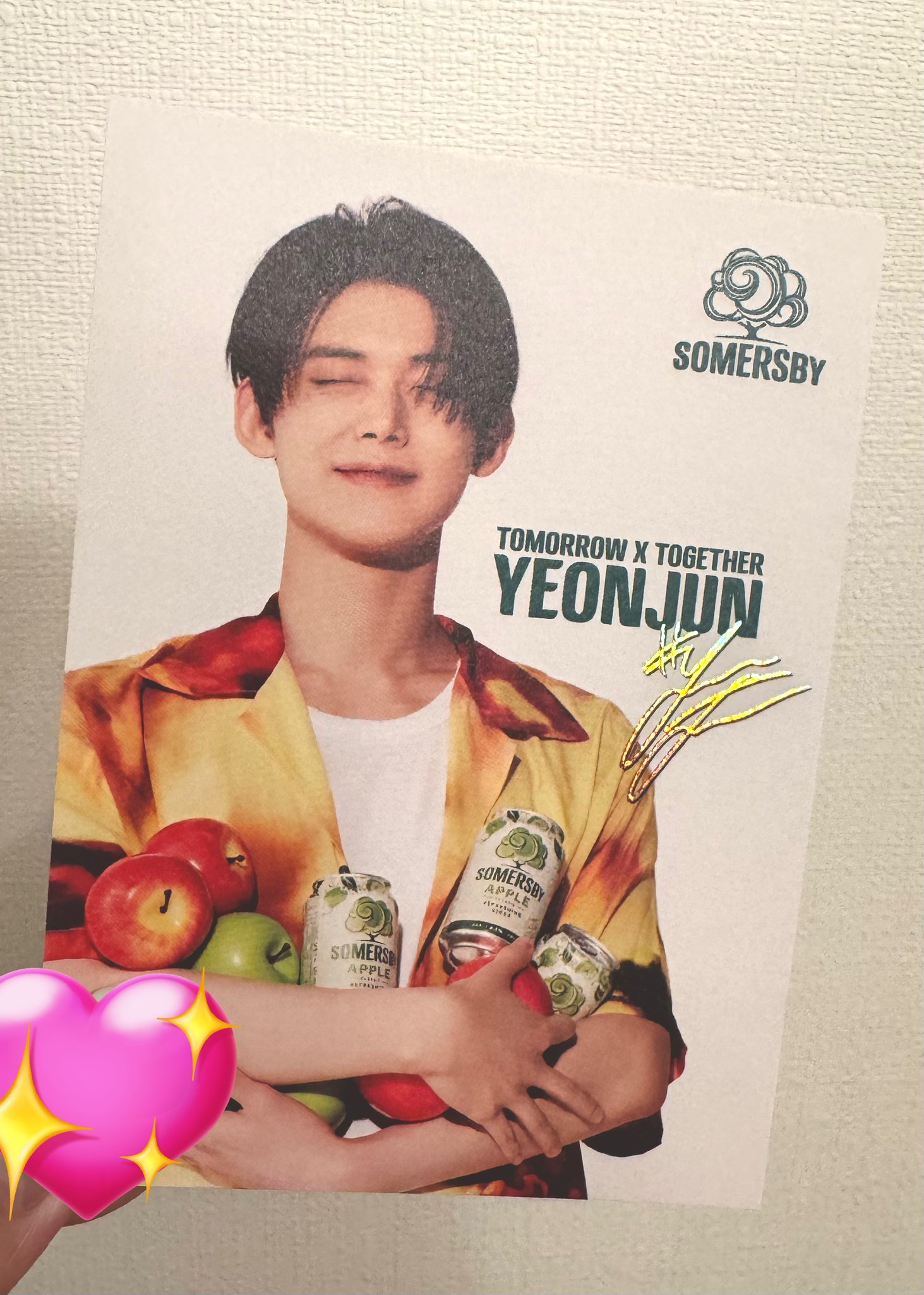 SOMERSBY YEONJUN ポストカードセット SOMERSBY YEONJUN ポストカードセット（Somersby KPOP TXT