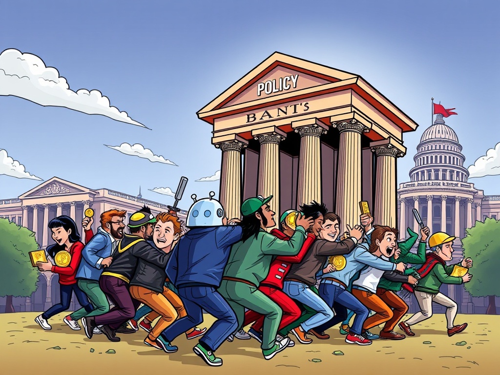 ItsBitcoinWorld's tweet image. The cryptocurrency world is buzzing with a significant legislative battle as leading crypto organizations unite to defend the integrity of the GENIUS Act. ##WallStreet #BlockchainPolicy #CryptoRegulation #geniusact #Stablecoins
bitcoinworld.co.in/genius-act-cry…