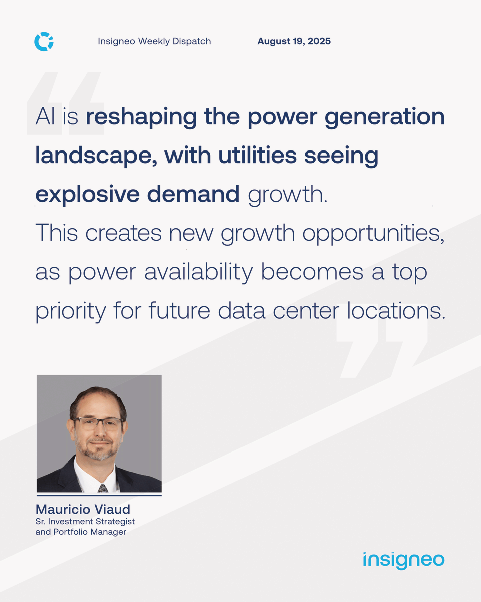 “Market Musings”, our monthly dispatch on markets, the economy, and investment-related topics is here! 📈

𝗧𝗵𝗶𝘀 𝘄𝗲𝗲𝗸, 𝘄𝗲 𝗱𝗶𝘃𝗲 𝗶𝗻𝘁𝗼: The Potential Beneficiaries of the AI Infrastructure Spending Boom. 

· Leading technology companies such as Microsoft, Amazon,