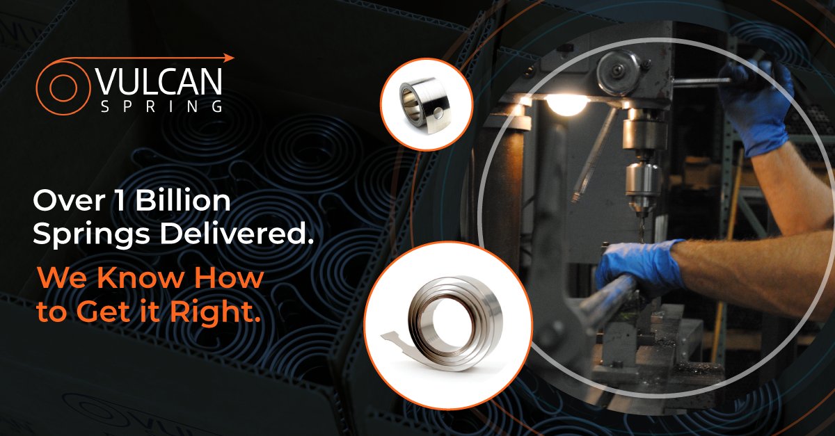 VulcanSpring's tweet image. From spot welding to full multi-part integration, Vulcan Spring delivers assemblies built to your exact specs - accurately, efficiently, and ready to scale.

👉  hubs.ly/Q03xRK1F0

#VulcanSpring #SpringManufacturing #MadeInTheUSA #ManufacturingInHouse