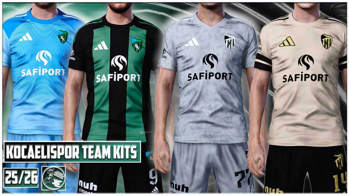 🟢⚫️Kocaelispor 2025-2026 Kits 💫

🙏By <a href="/joaoeren7/">Êren</a> 

🔗Link: youtu.be/5eMpXJ9FqIc