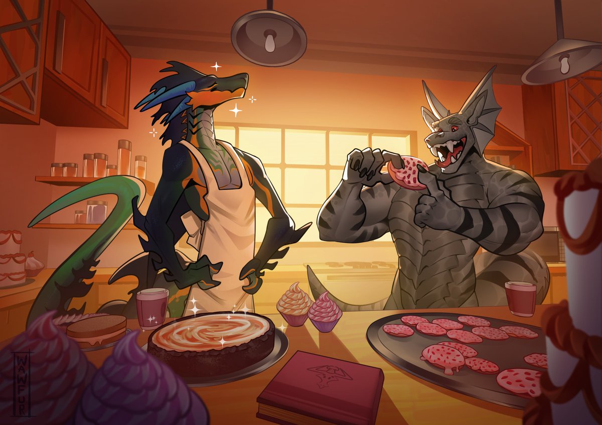 Let's bake! 🐲✨