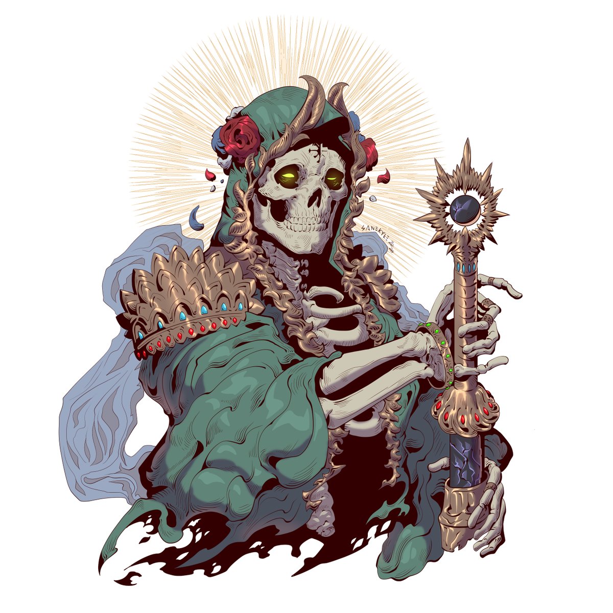 @sanekyle.bsky.social (@sane_kyle) on Twitter photo The Ambassador. Gotta draw more dead dudes. The Ambassador. Gotta draw more dead dudes.