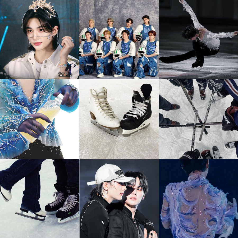 princesshyunie's tweet photo. scoring chance  
❅🥟🐰
❅ GA, 34.5k, 1/1 
❅ for @disneyficfest 
❅ Hyvnjn dreams of skating in the Olympics, and the only man who can help get him there is the great J.Y. Park. The only caveat? Buckston University offer scholarships for hockey, not figure skating. Link below ↓ https://t.co/yULGFtrcdB