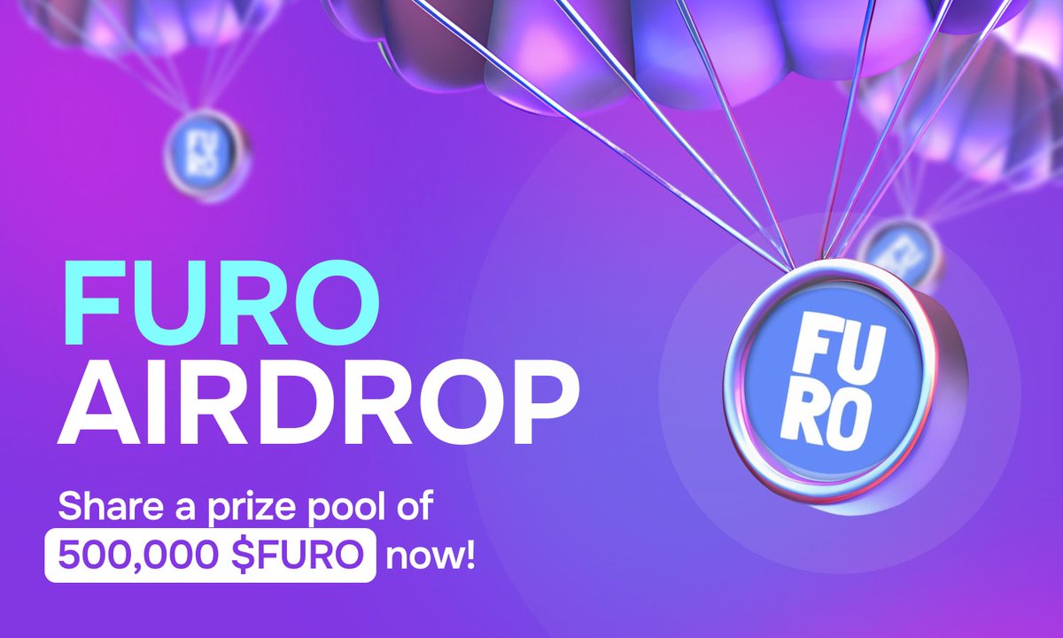 Tothemoon (@2themoon_global) on Twitter photo Celebrate the $FURO <a href="/myfuroai/">$FURO | Your Plushy AI-Companion</a> listing on #Tothemoon
π₯Win your share: 500,000 $FURO airdrop!
π Join here: go.tothemoon.com/airdrop-furo
π
Airdrop period: 20.08.2025 - 27.08.2025 Celebrate the $FURO <a href="/myfuroai/">$FURO | Your Plushy AI-Companion</a> listing on #Tothemoon
π₯Win your share: 500,000 $FURO airdrop!
π Join here: go.tothemoon.com/airdrop-furo
π
Airdrop period: 20.08.2025 - 27.08.2025
