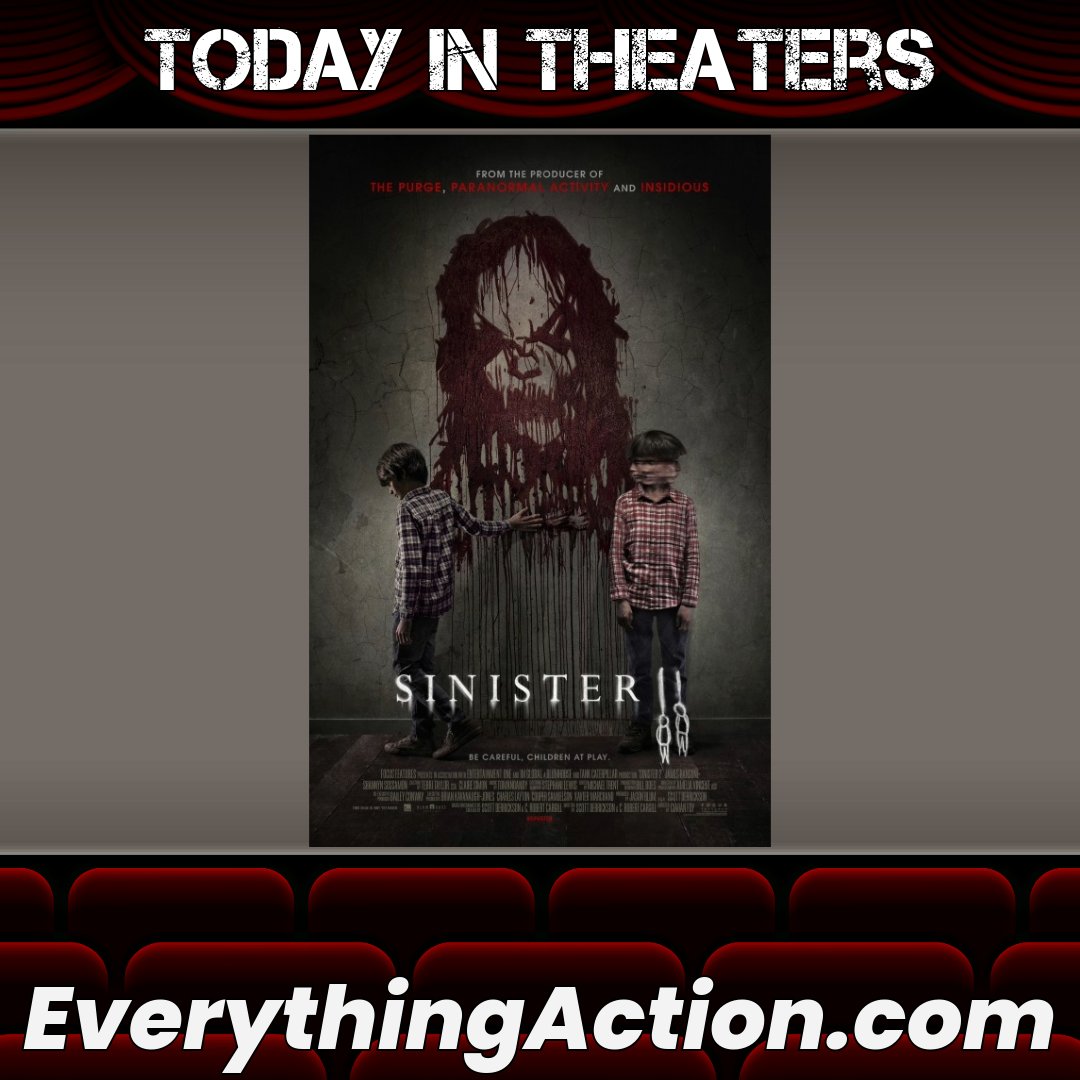 evaction's tweet photo. #Bughuul was back 10 years ago when #Sinister2 opened on August 21st, 2015 #JamesRansone #ShannynSossamon #RobertDanielSloan #DartanianSloan #LeaCoco #CiarΓ‘nFoy #ScottDerrickson #CRobertCargill #HorrorMovies https://t.co/XtbofnsHUn