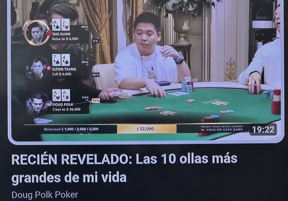 No puedo esperar para ver las 10 ollas más grandes que <a href="/DougPolkVids/">Doug Polk (Code Doug)</a> tuvo en su vida. 🥣
