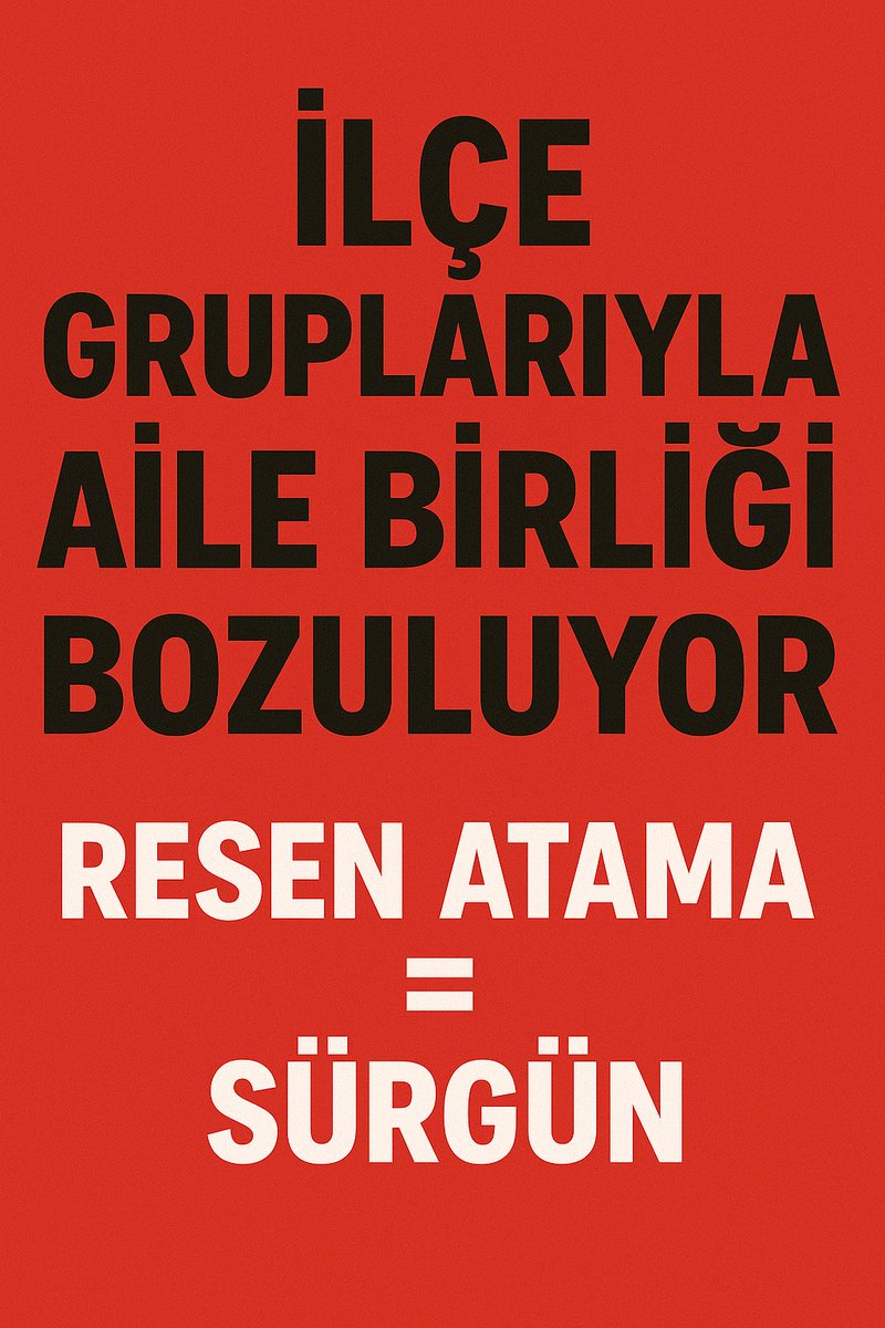 #MebResenAtamalarKalksın