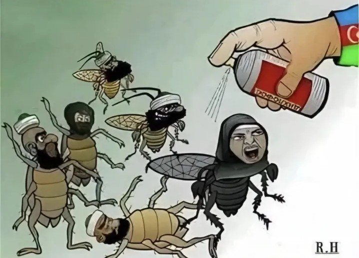 Azarbaycanı Türkiyanin gününa düşmaya goymayag !!!
demiş kardeş ülkede bir karikatür...
ne demek bu...
Azerbaycan'ı Türkiye'nin durumuna
düşmeye izin vermeyelim.
Dost acı söyler...