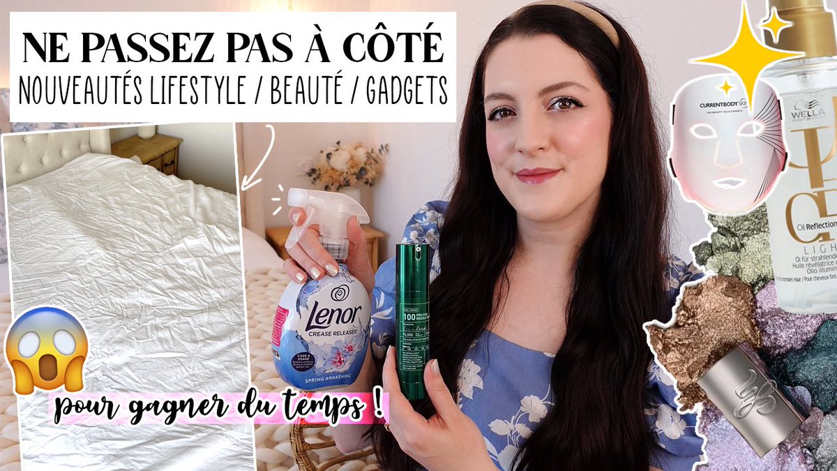 youtu.be/-d9mLWUJZQ4  Nouvelle vidéo en ligne : 10 produits IMPRESSIONNANTS (lifestyle, beauté, skincare) 🤩 Ne passez pas à côté ! 😱

#lifestyle #beaute #gadgets #favoris