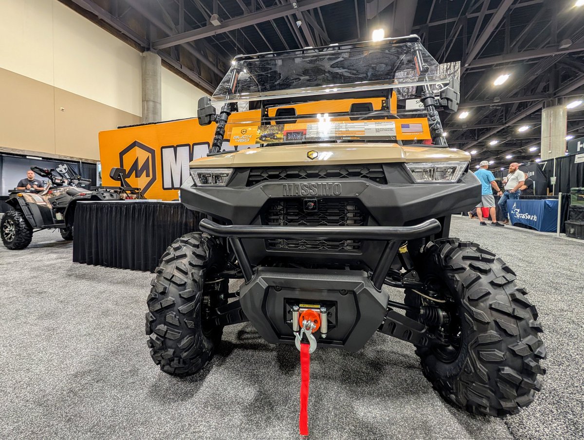 We're at the MidStates Fall Rendezvous in Phoenix, Arizona, today and tomorrow. Come see our latest powersports vehicles at booth 763! #MassimoMotor #MidStatesRendezvous #Powersports #Phoenix #ATV #UTV