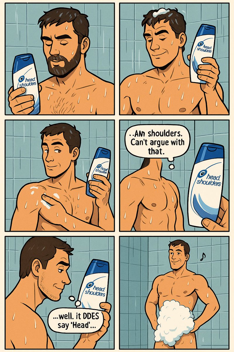 Don’t know why I haven’t realized it before now, but when thinking about it «Head’n Shoulders» is actually a 3-in-1 product!