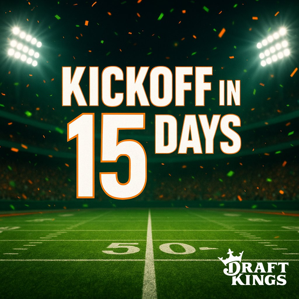 JasonDRobins's tweet image. Counting down the days to NFL season, our @DraftKings team is all-in on innovation, fun, and player-first experiences. And right now? The most bet ‘Name the finalist’ market: Bills vs. Eagles.

Ready for kickoff in 15 days!