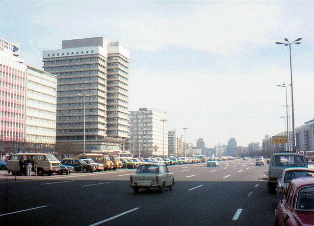 Karl-Marx-Allee, East Berlin, 1980s